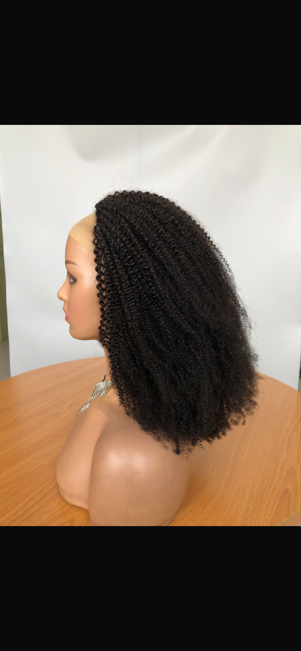 Half kinky curly